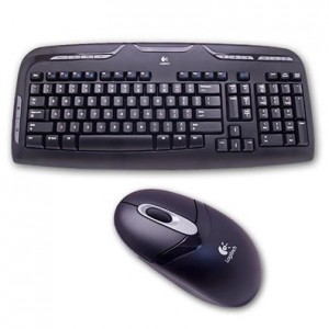 UPGRADE to the Logitech Cordless Keyboard and Mouse -EX-110